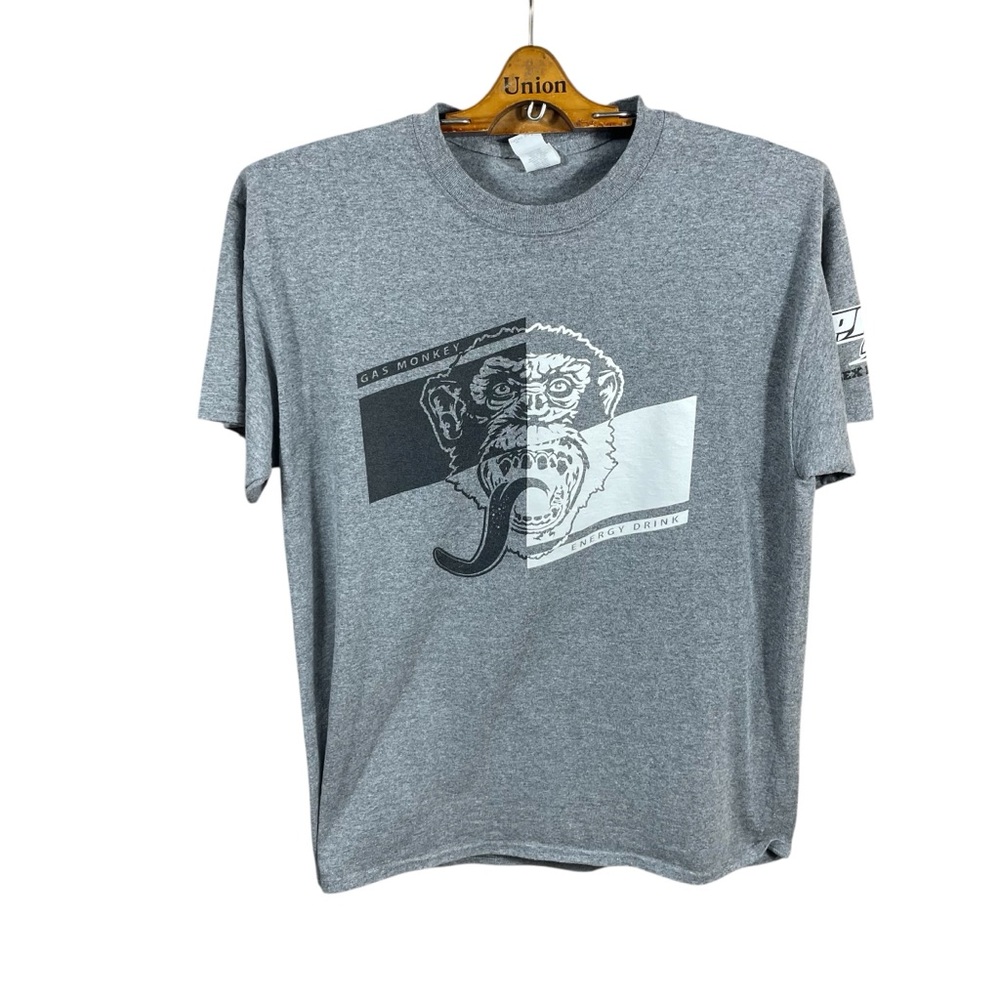 Gas Monkey/ Energy Drink Men’s/ Unisex Graphic Short Sleeve T-Shirt Size L
